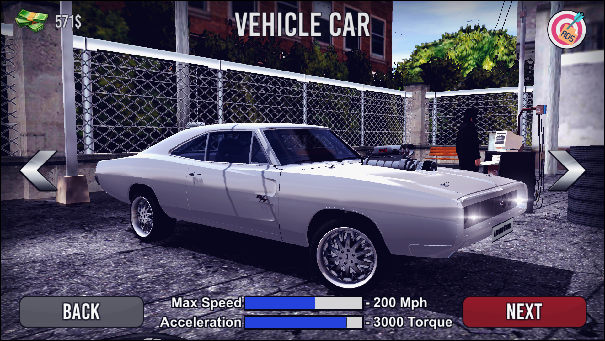 اسکرین شات 1 بازی Charger Drift Simulator