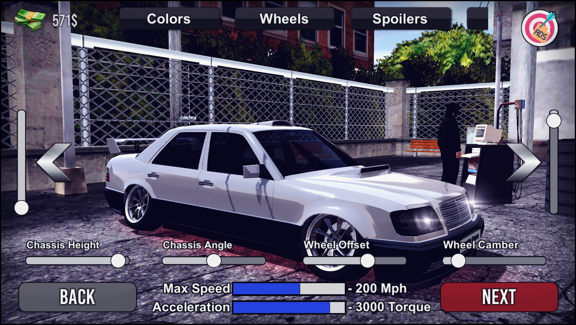 اسکرین شات 2 بازی E500 Drift Simulator