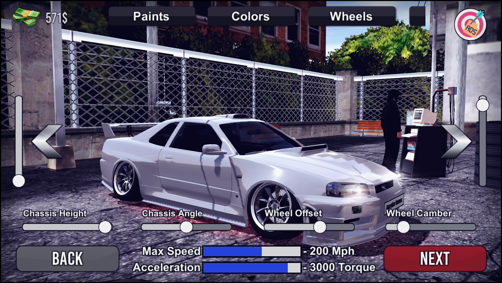 اسکرین شات 2 بازی Skyline Drift Simulator