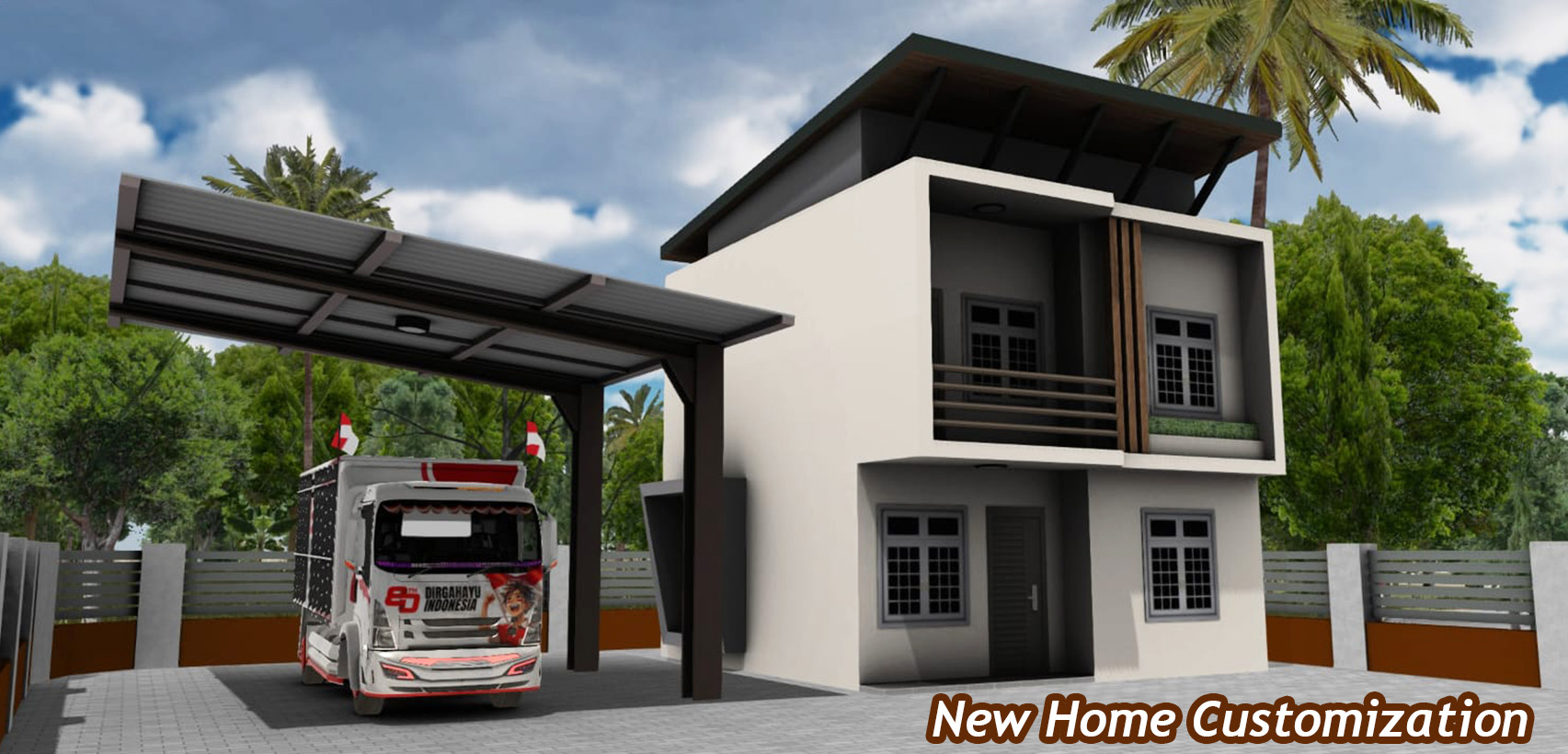 اسکرین شات 1 بازی ES Truck Simulator ID