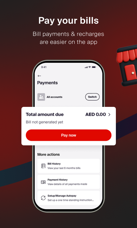 اسکرین شات 3 برنامه e& UAE