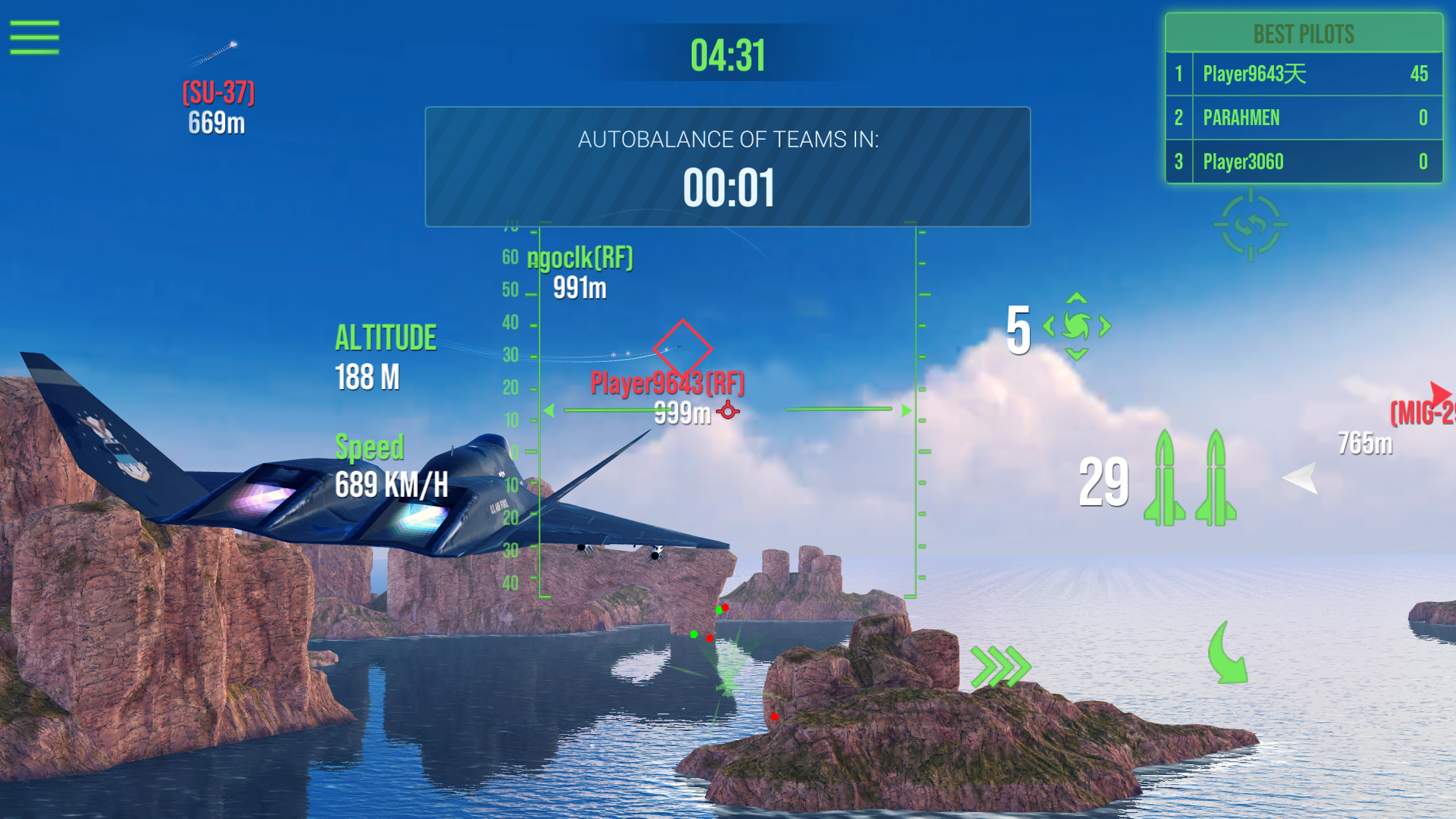 اسکرین شات 6 بازی Modern Warplanes: PvP Warfare