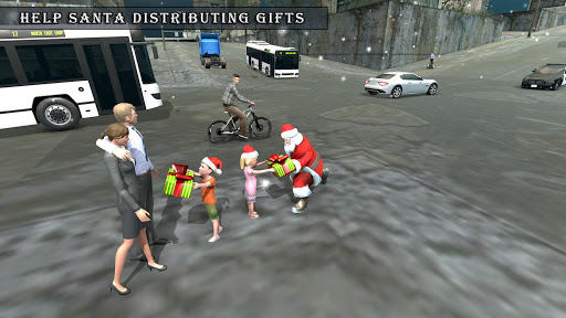اسکرین شات 2 بازی Crime City Simulator Santa Claus Rope Hero
