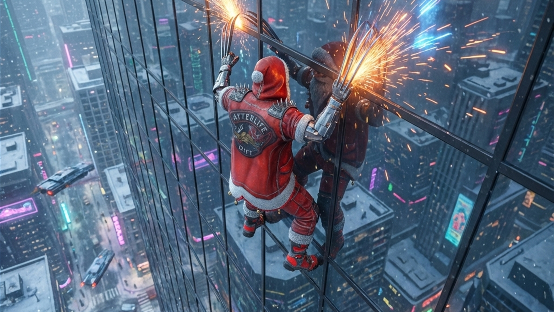 اسکرین شات 5 بازی Santa Rope Hero: Christmas Sim