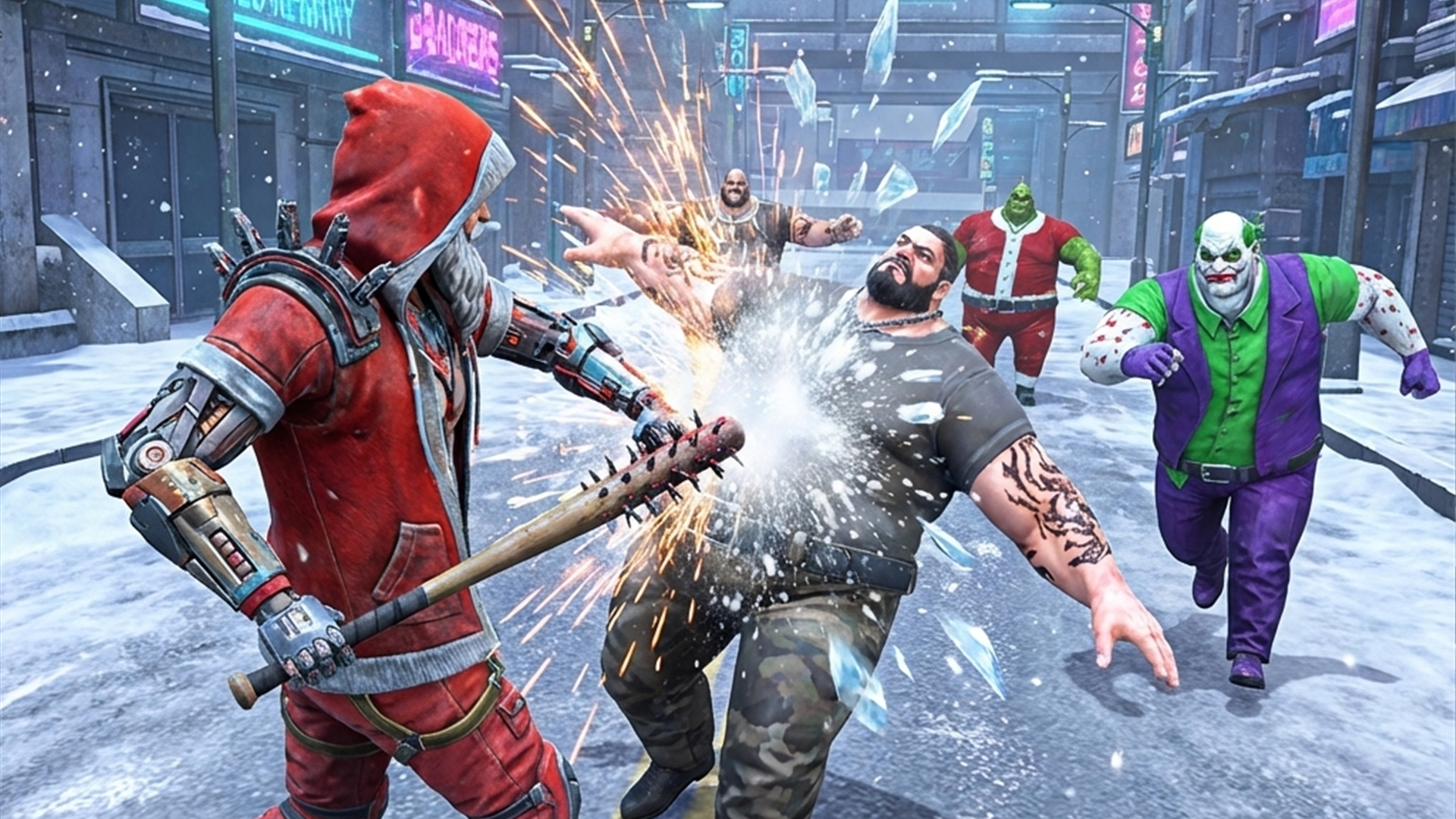 اسکرین شات 1 بازی Santa Rope Hero: Christmas Sim