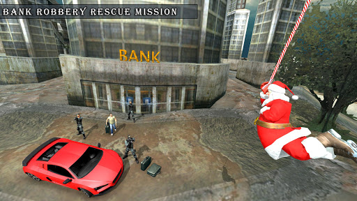 اسکرین شات 1 بازی Crime City Simulator Santa Claus Rope Hero