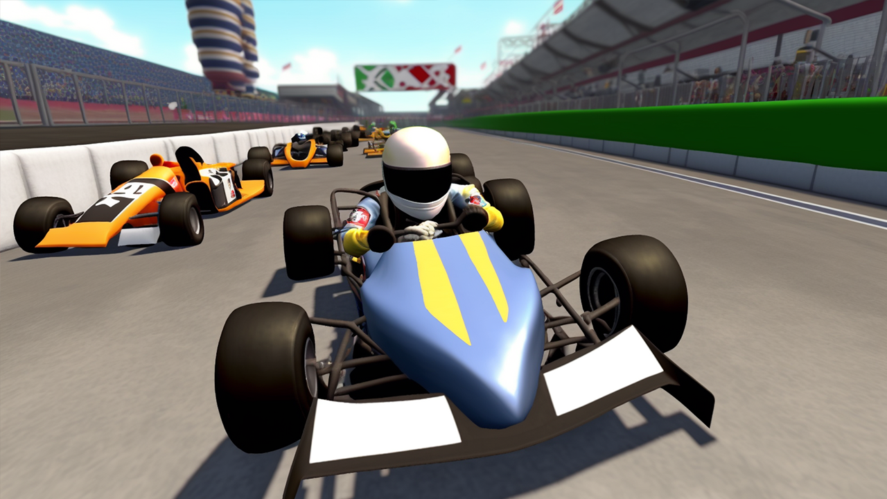 اسکرین شات 4 بازی Kart vs Formula racing 2024
