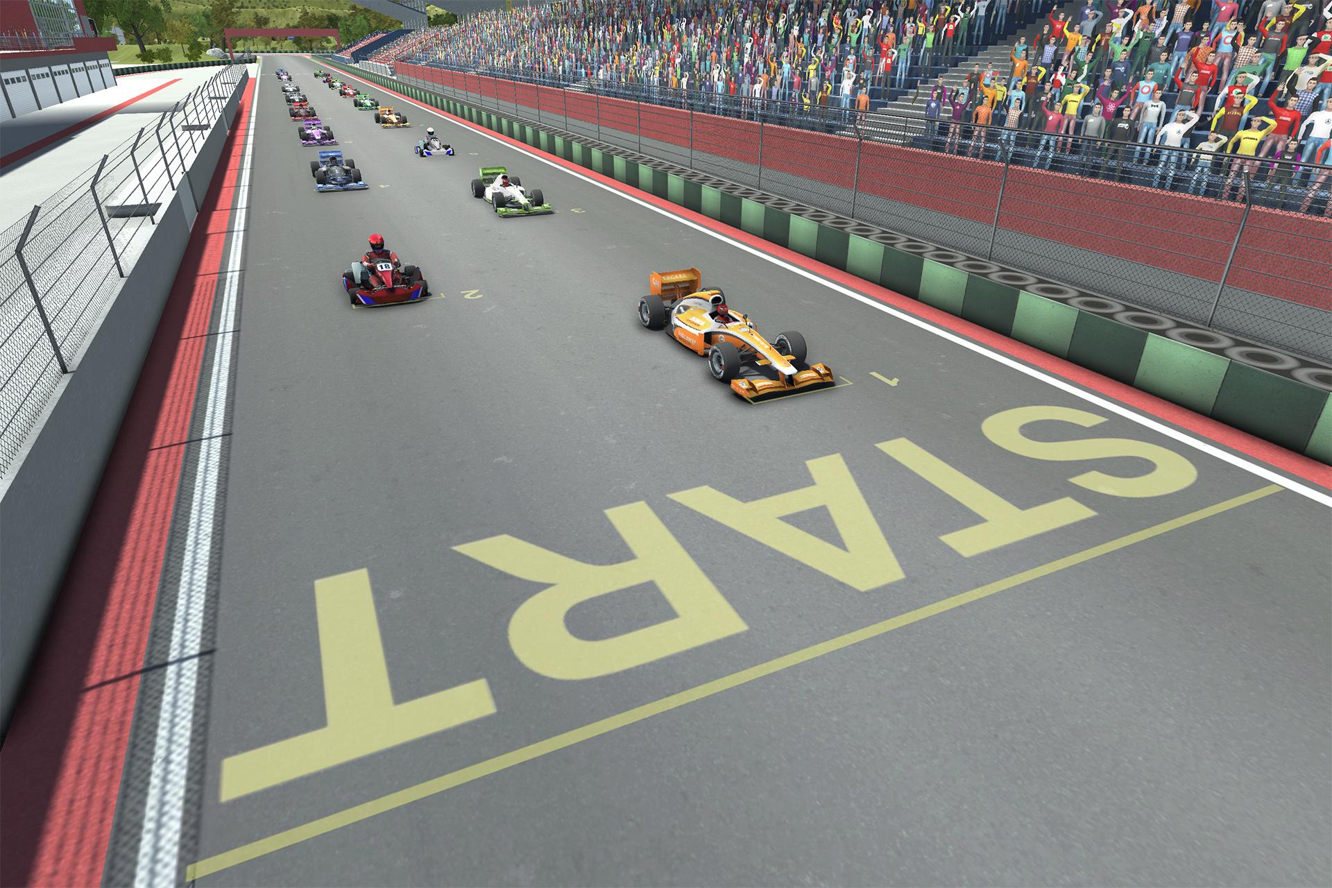 اسکرین شات 1 بازی Kart vs Formula racing 2024