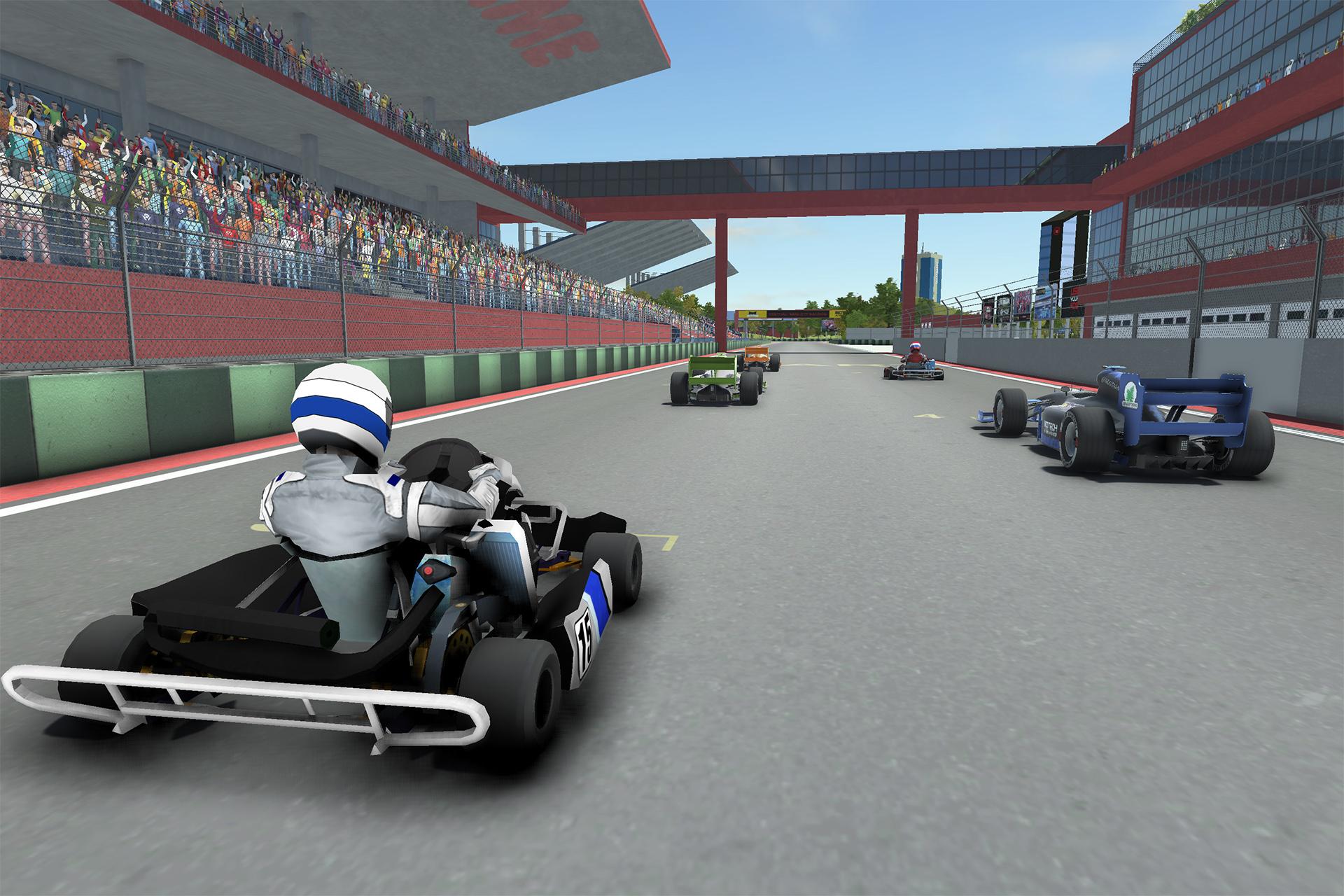 اسکرین شات 2 بازی Kart vs Formula racing 2024