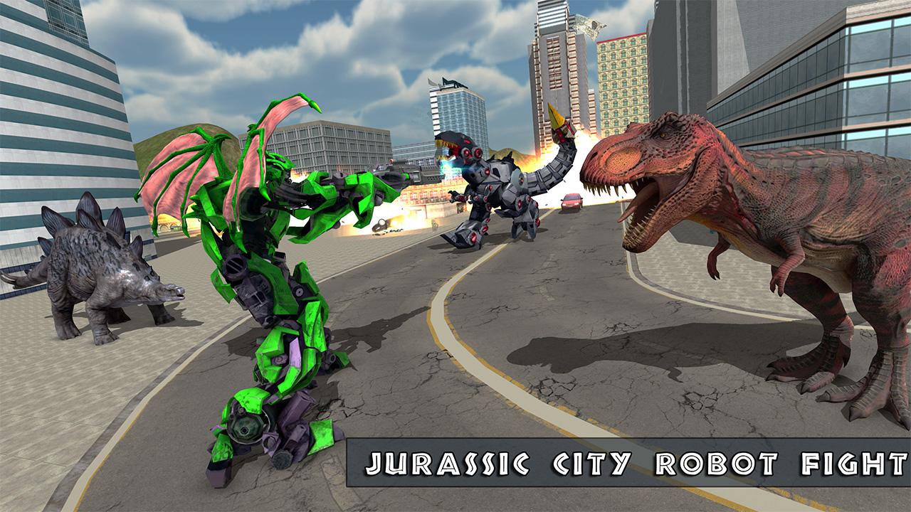 اسکرین شات 5 بازی Dragon Robot Transform Game