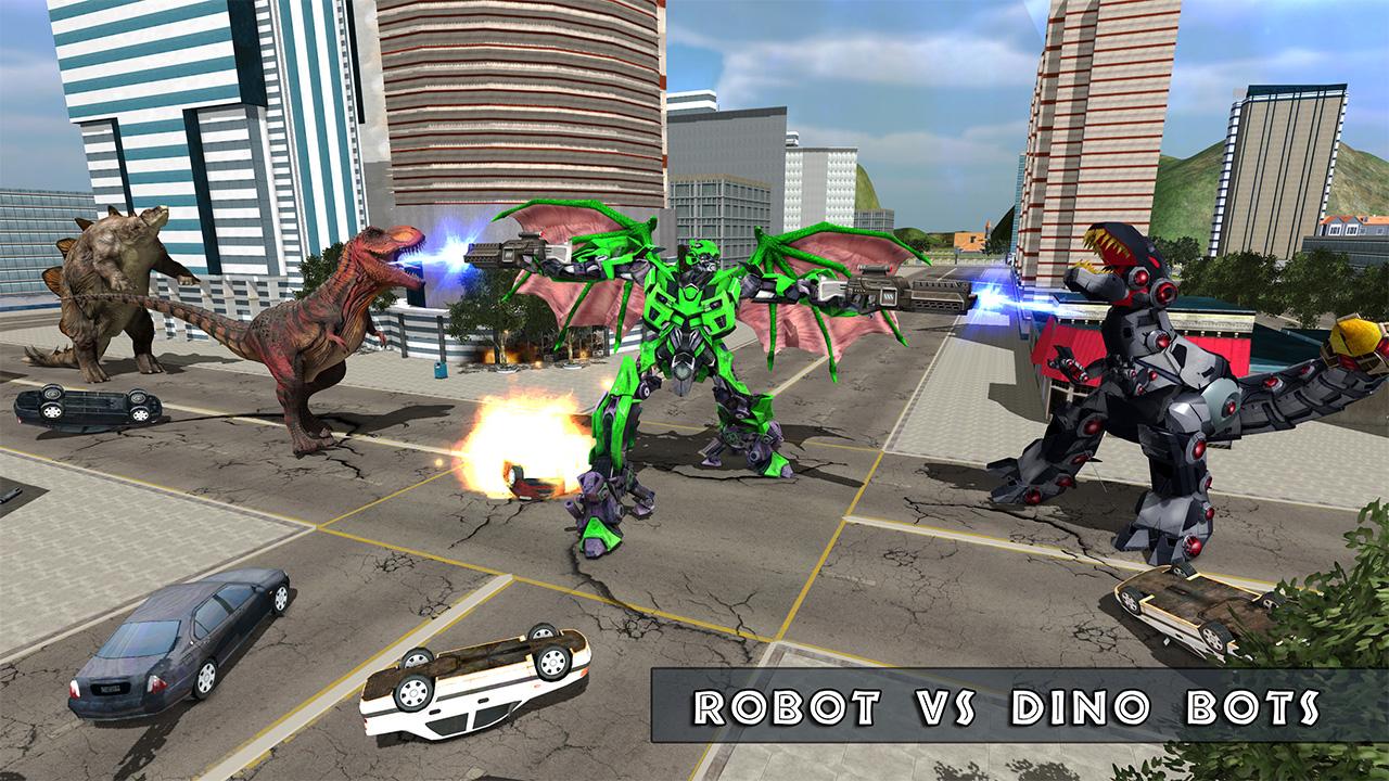 اسکرین شات 4 بازی Dragon Robot Transform Game