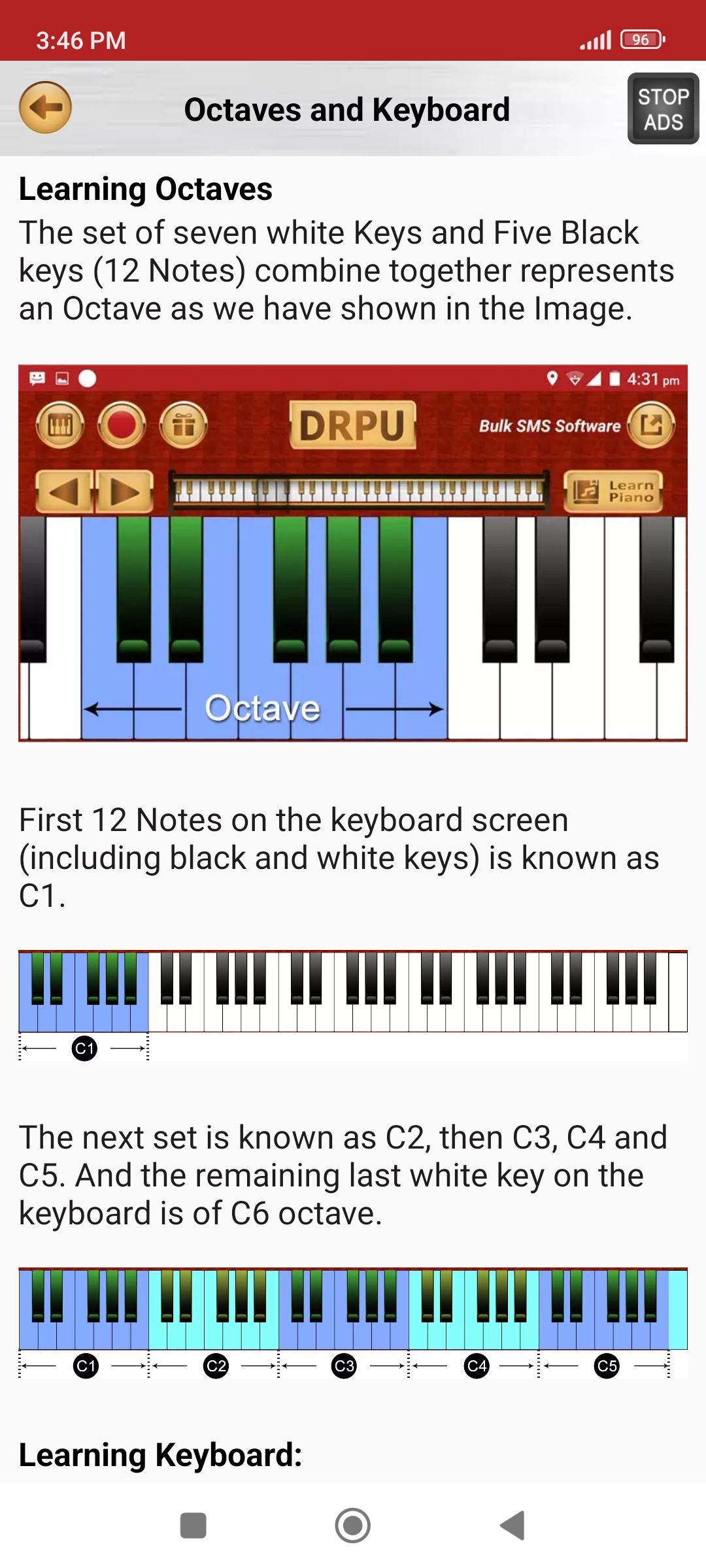 اسکرین شات 6 بازی Electric Piano Digital Music