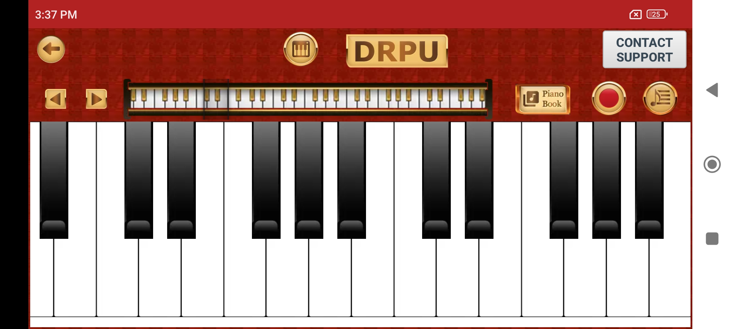 اسکرین شات 5 بازی Electric Piano Digital Music