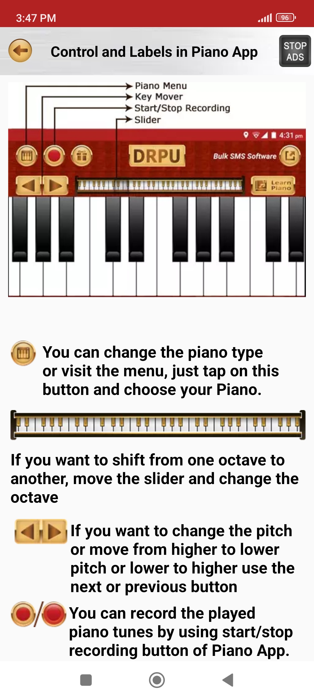 اسکرین شات 7 بازی Electric Piano Digital Music