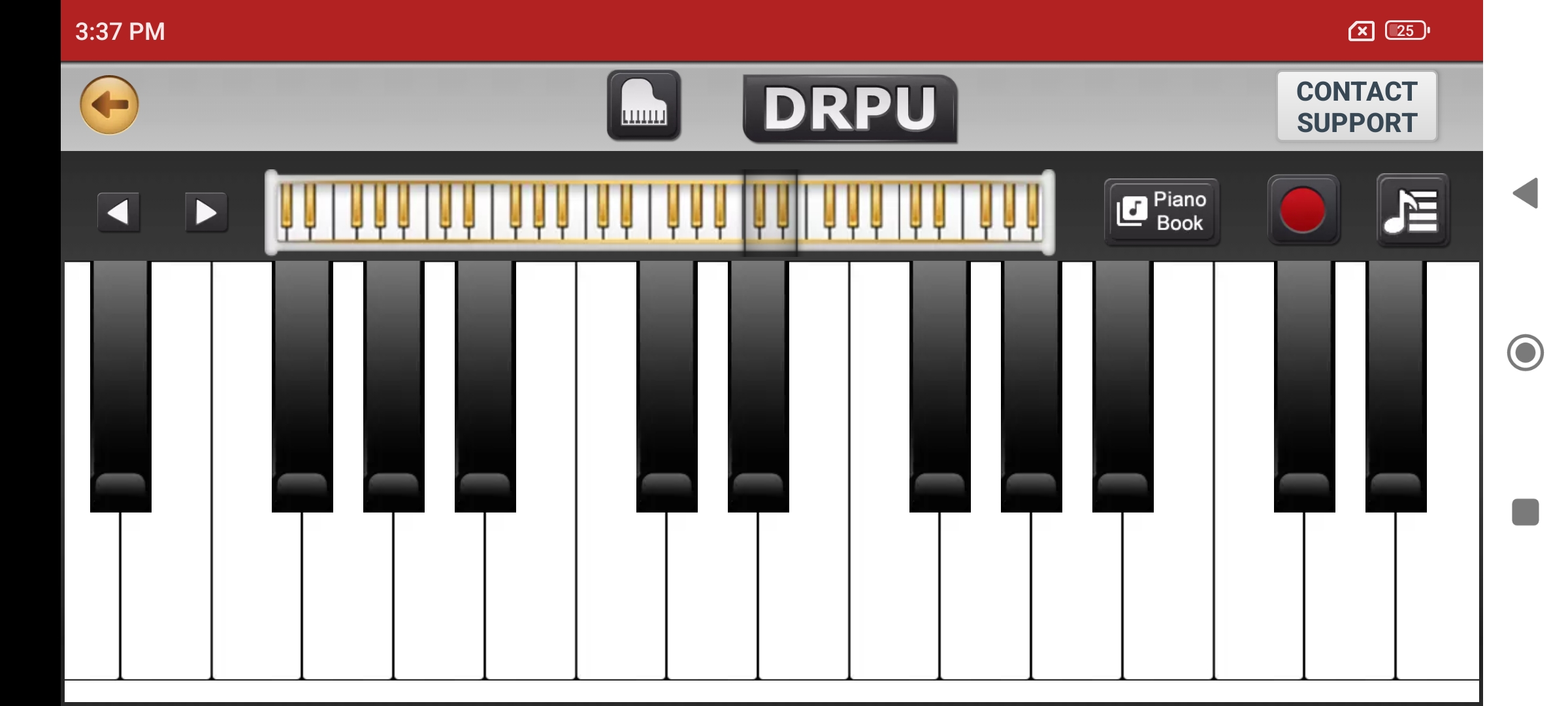 اسکرین شات 1 بازی Electric Piano Digital Music