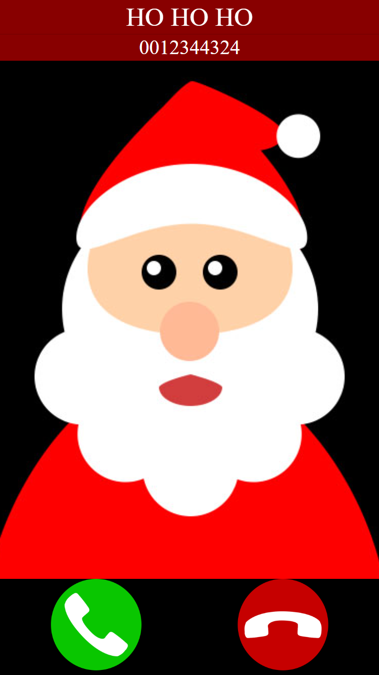 اسکرین شات 4 بازی fake call Christmas game