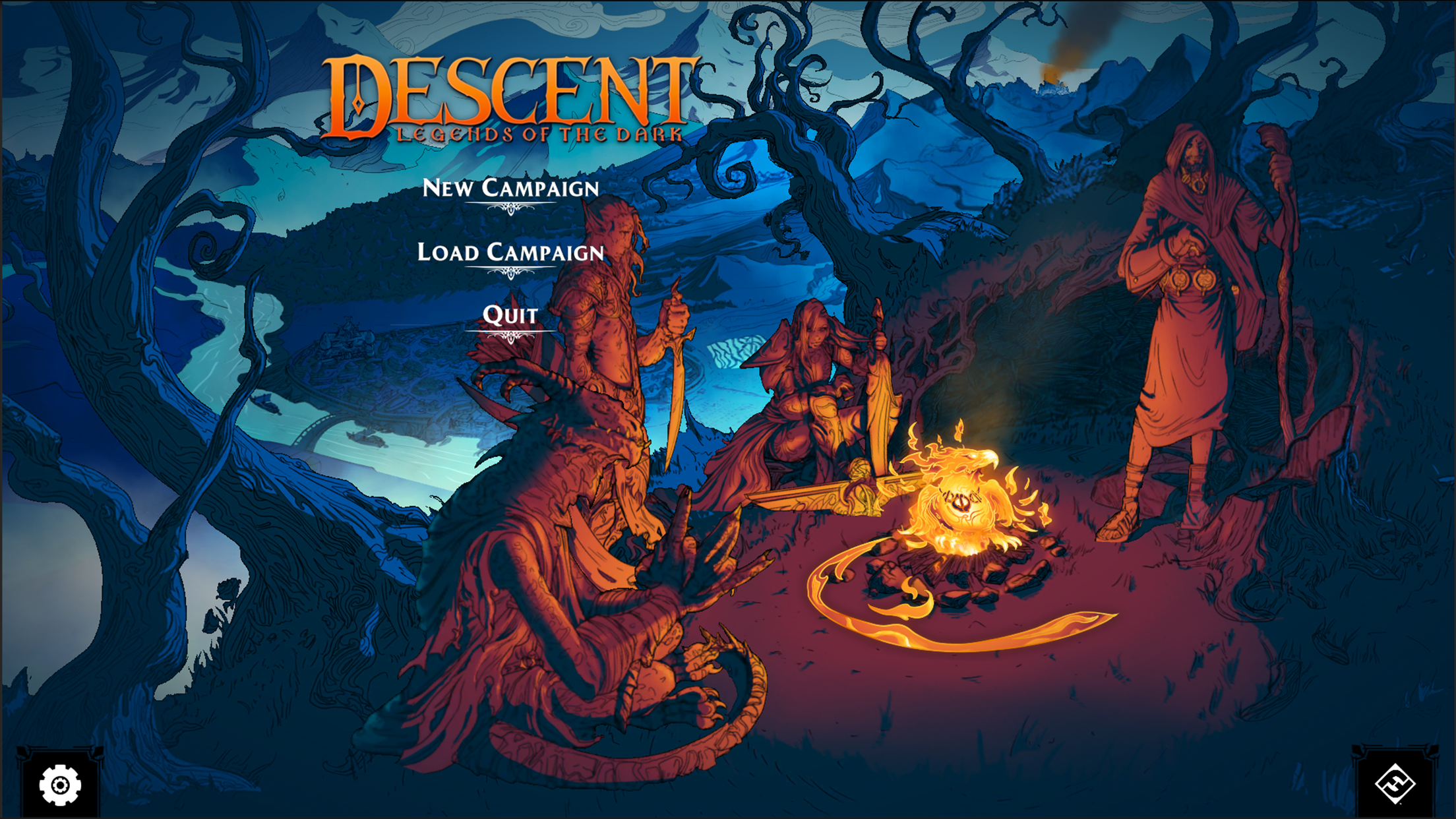 اسکرین شات 1 بازی Legends of the Dark