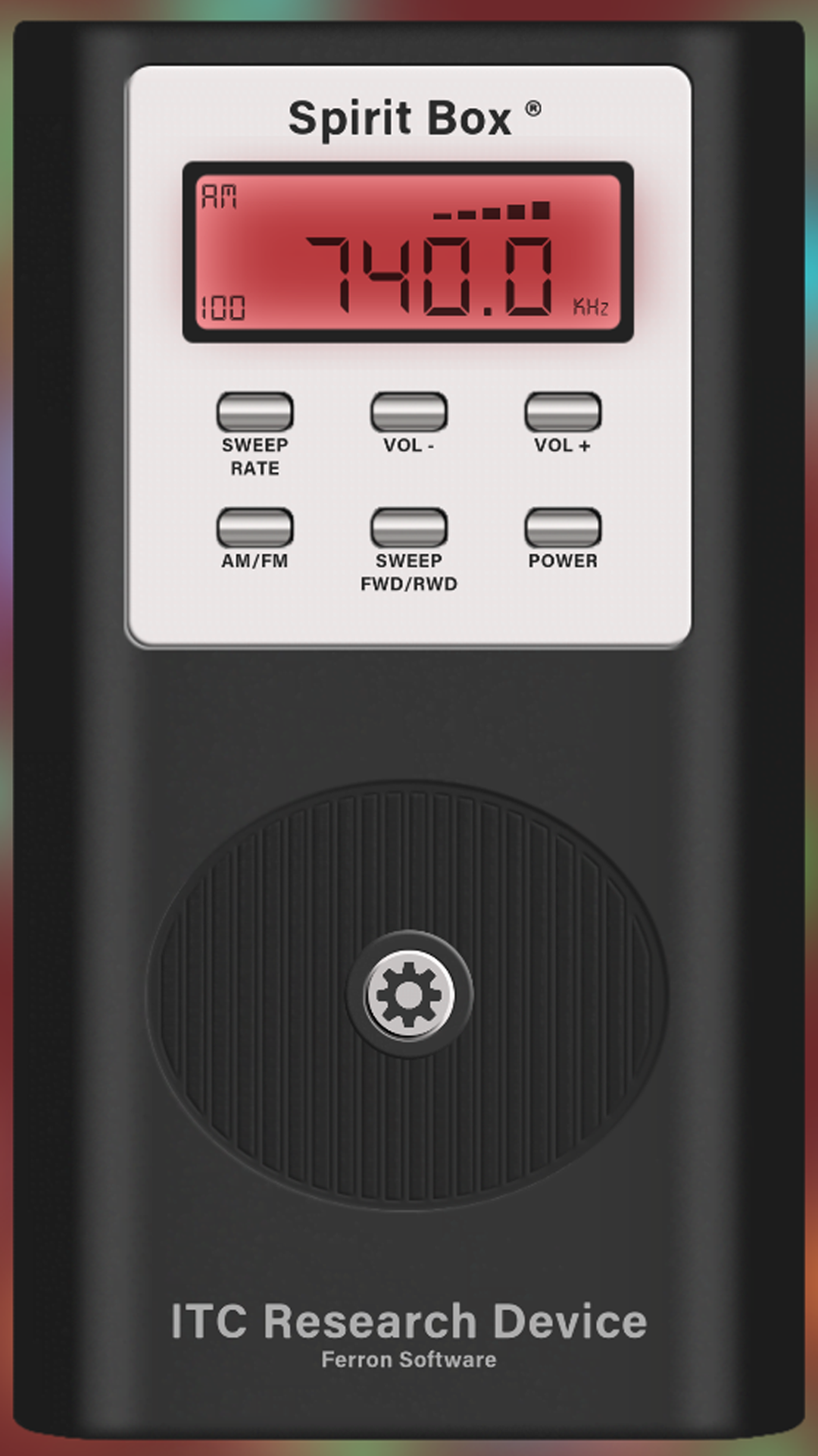 اسکرین شات 1 برنامه Spirit Box Ghost EVP