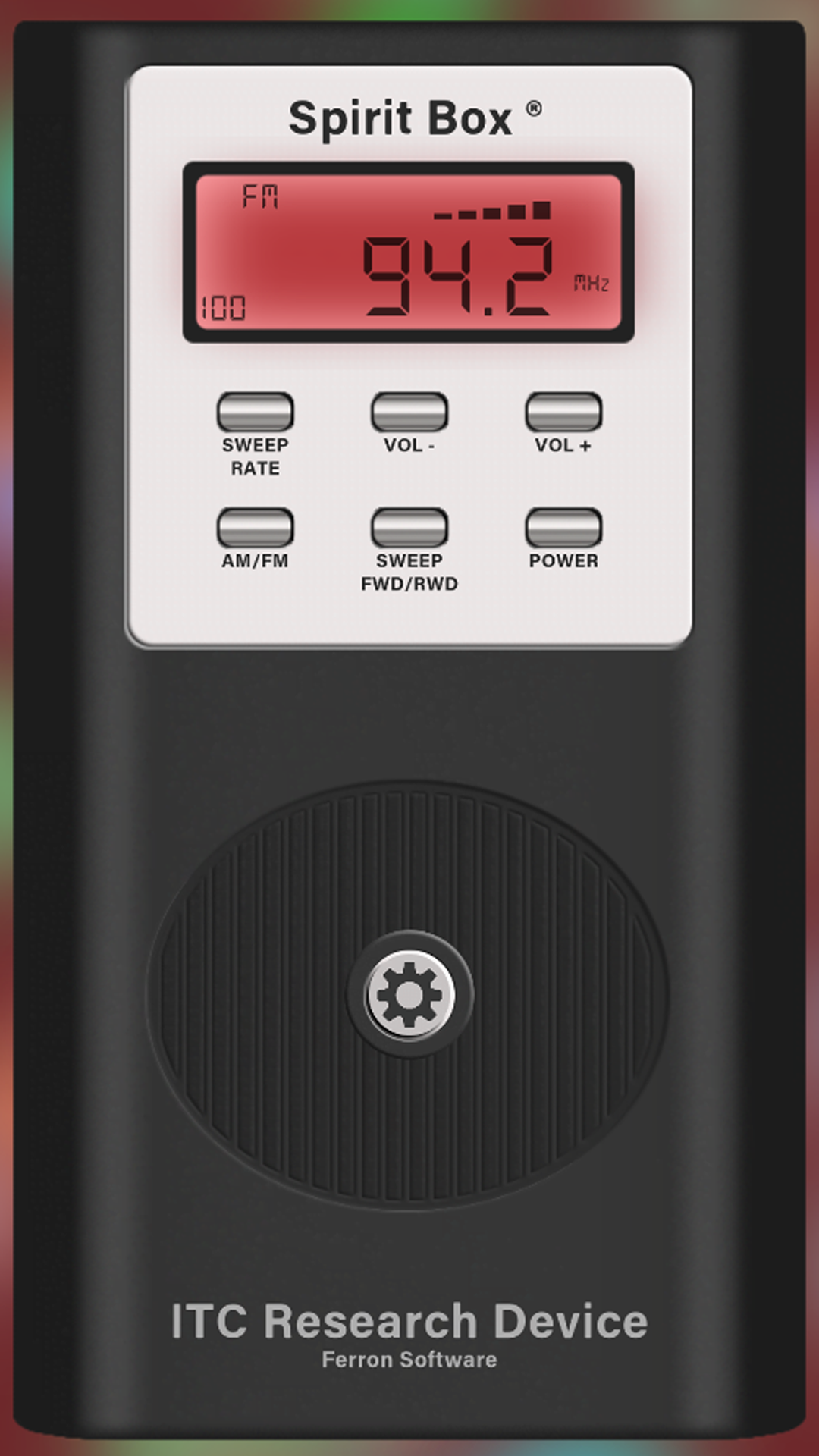 اسکرین شات 2 برنامه Spirit Box Ghost EVP