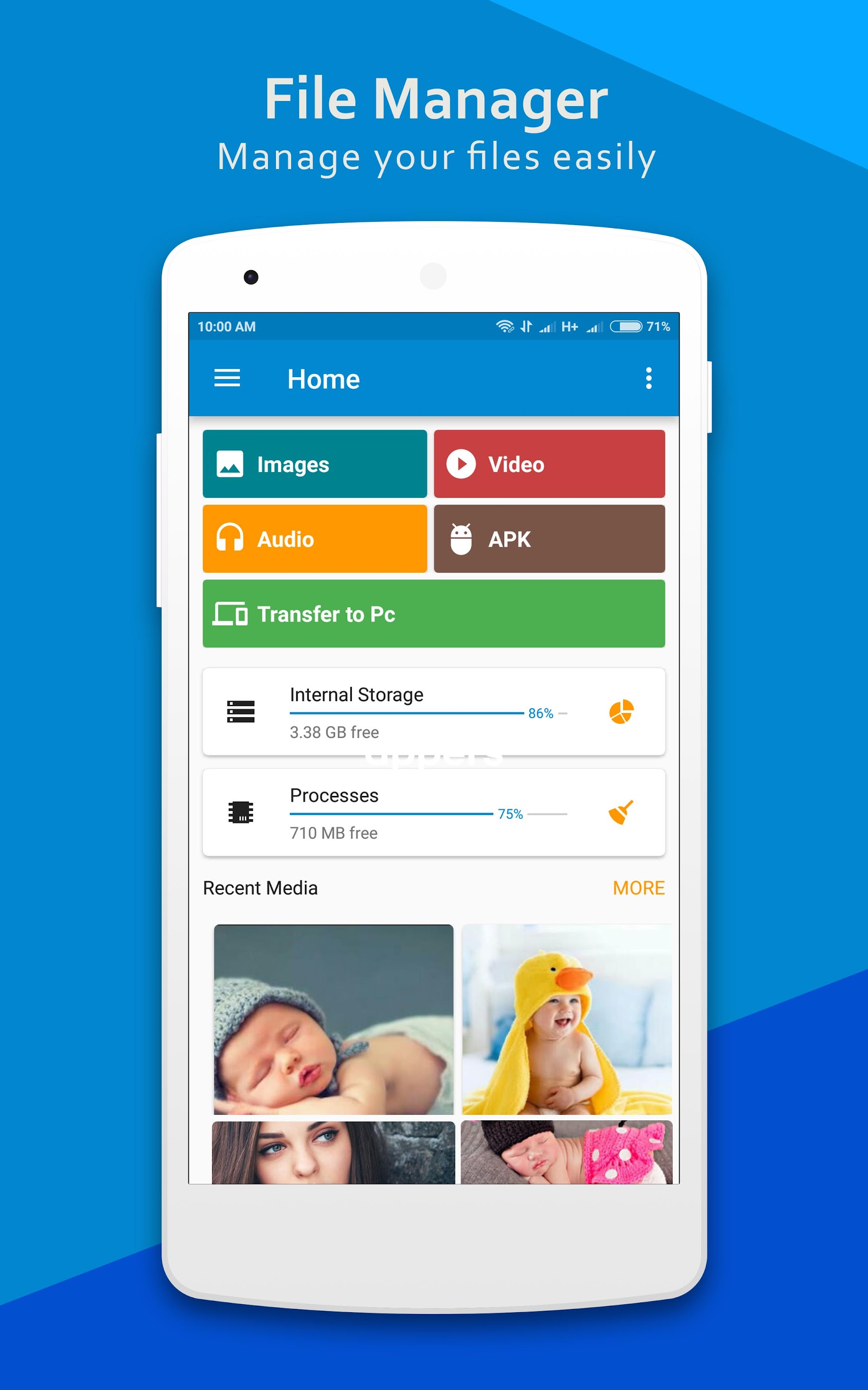 اسکرین شات 1 برنامه ES File Manager | File Explore