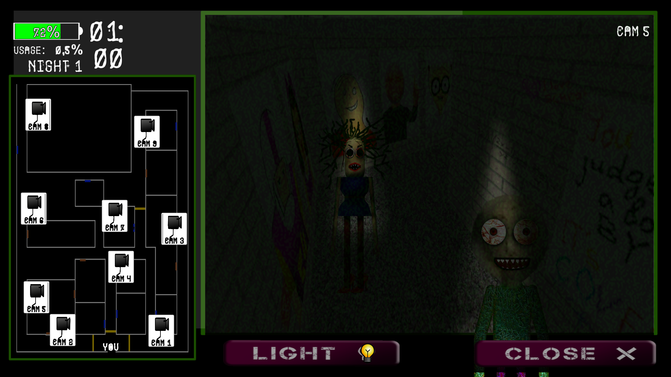 اسکرین شات 1 بازی Scary Nights at Angry Teacher