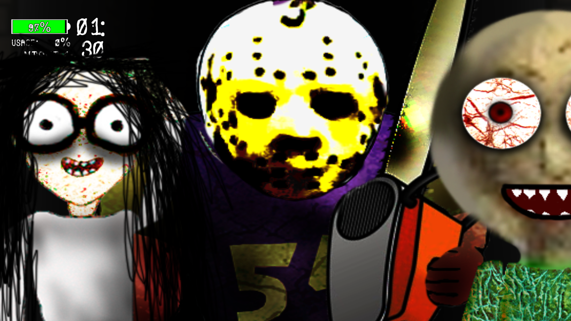 اسکرین شات 3 بازی Scary Nights at Angry Teacher