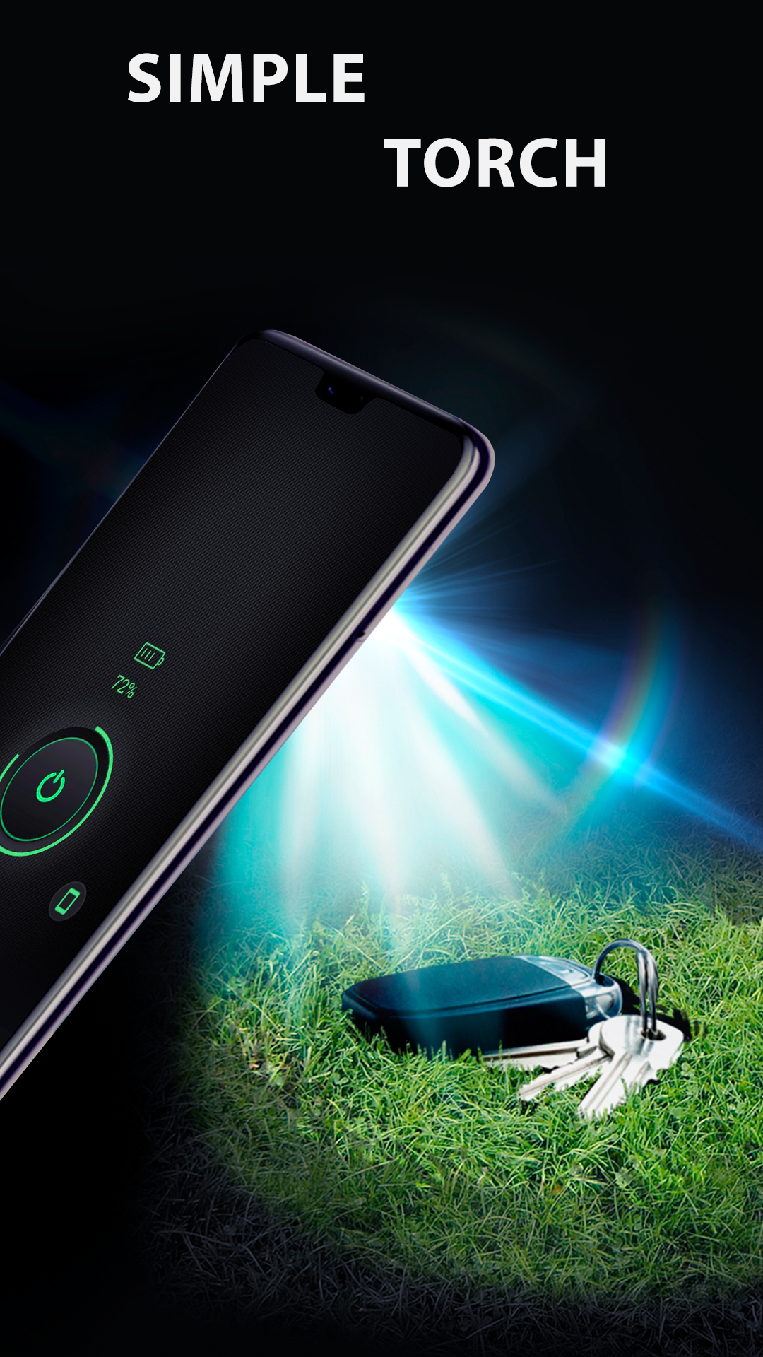 اسکرین شات 2 برنامه Bright Flashlight App Tactical