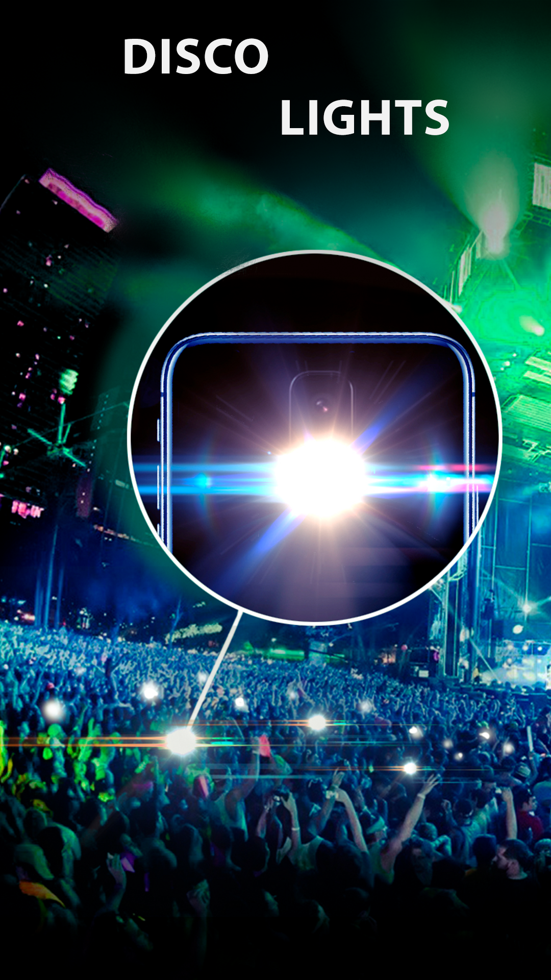 اسکرین شات 3 برنامه Bright Flashlight App Tactical