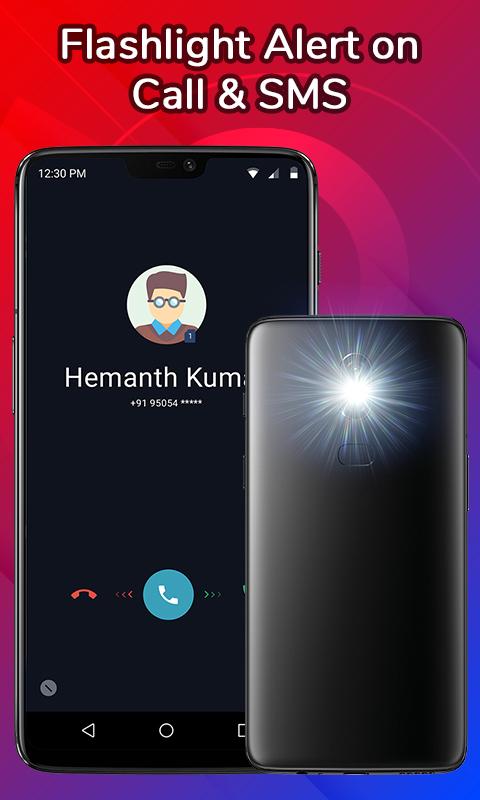 اسکرین شات 1 برنامه Flashlight On Clap
