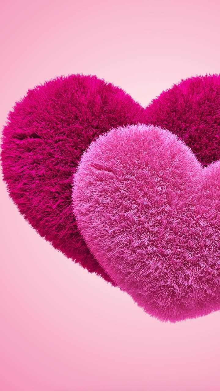اسکرین شات 6 برنامه Fluffy Hearts Live Wallpaper