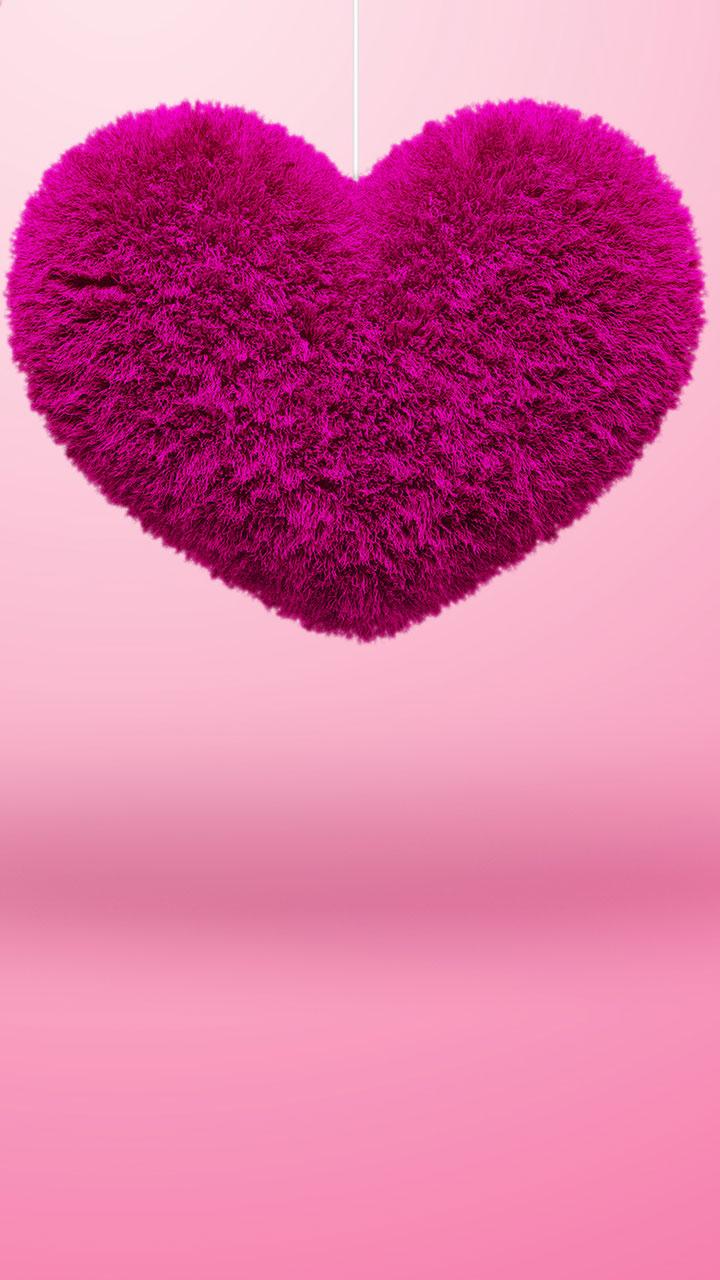 اسکرین شات 3 برنامه Fluffy Hearts Live Wallpaper