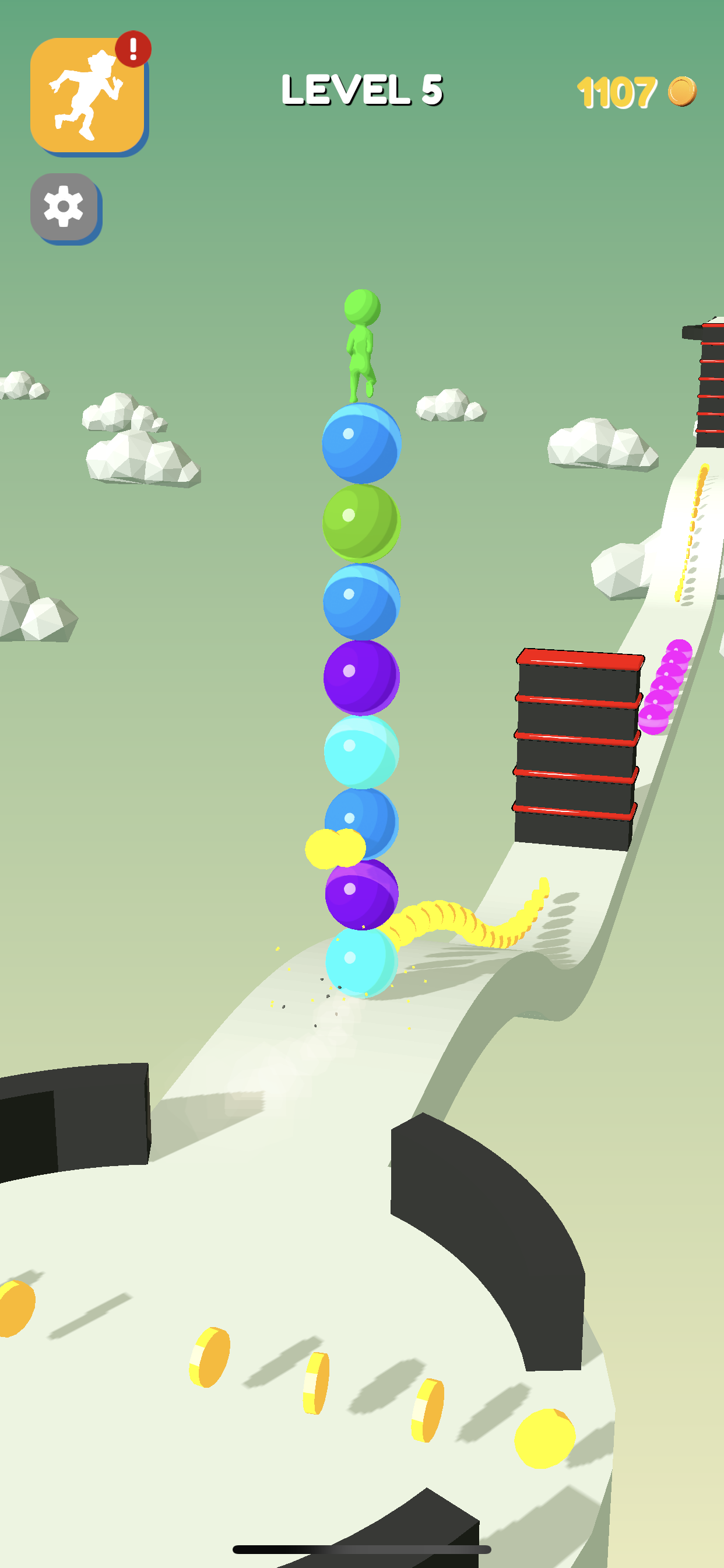 اسکرین شات 6 بازی Stack Rider