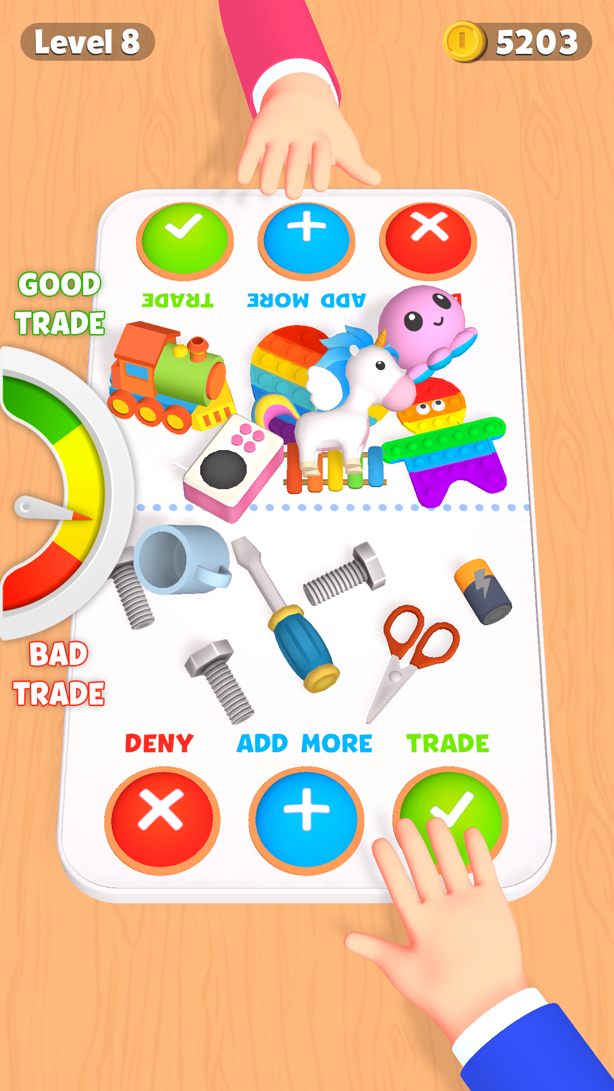 اسکرین شات 4 بازی Trading Master 3D - Fidget Pop