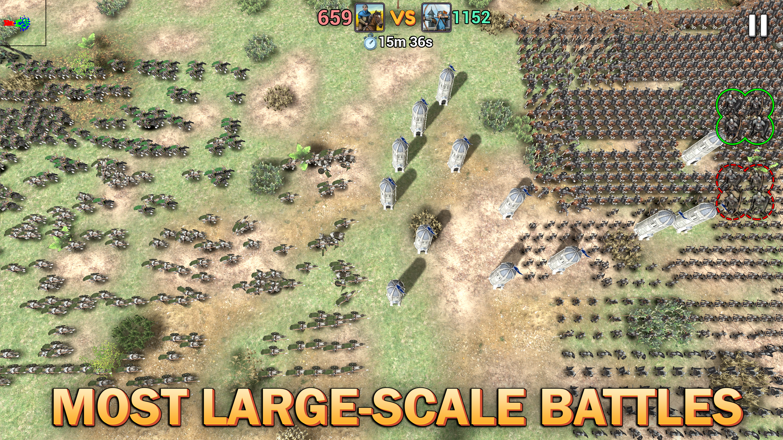 اسکرین شات 4 بازی Shadows of Empires: PvP RTS