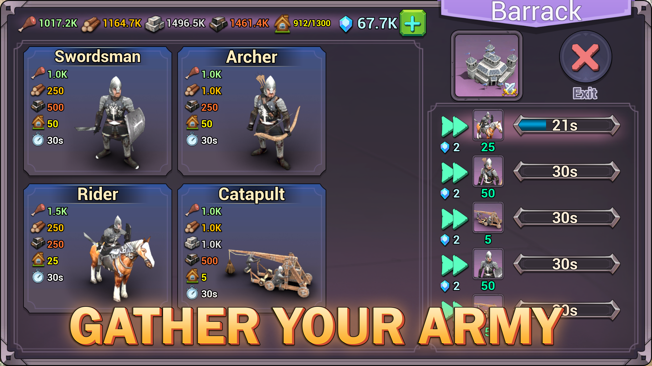 اسکرین شات 3 بازی Shadows of Empires: PvP RTS
