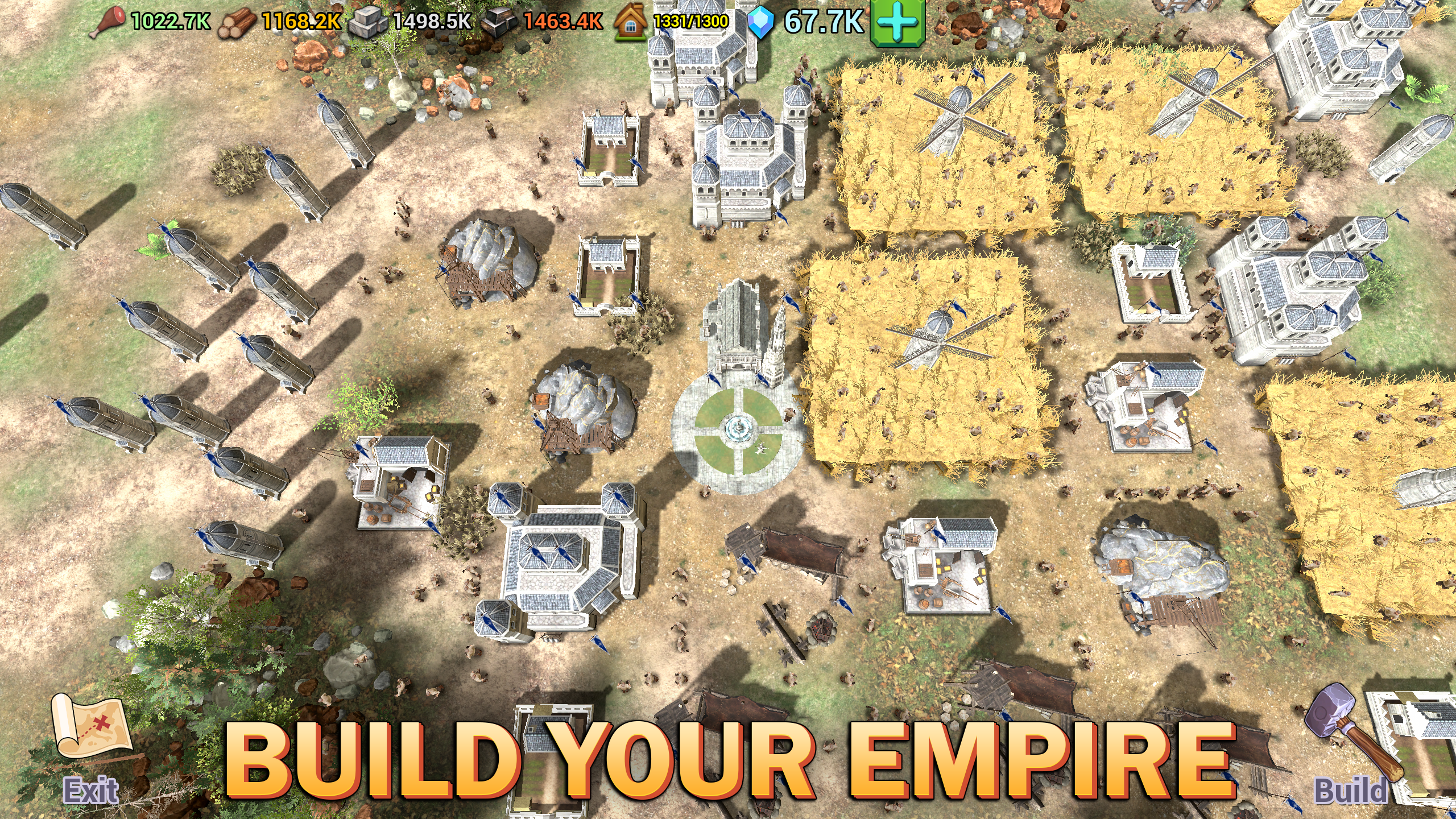 اسکرین شات 1 بازی Shadows of Empires: PvP RTS