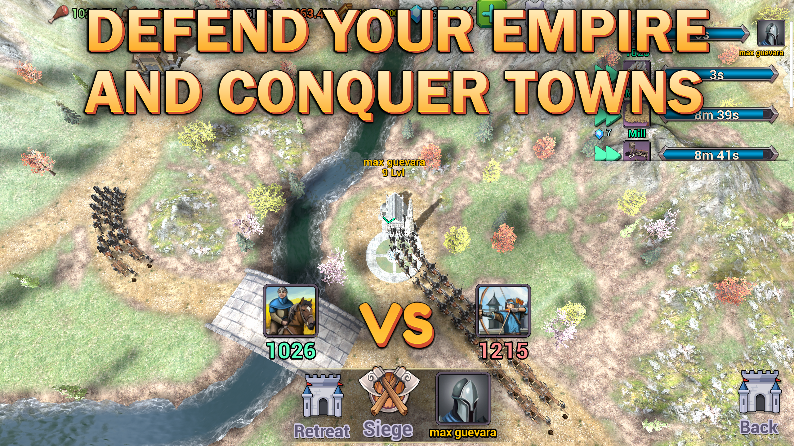 اسکرین شات 2 بازی Shadows of Empires: PvP RTS