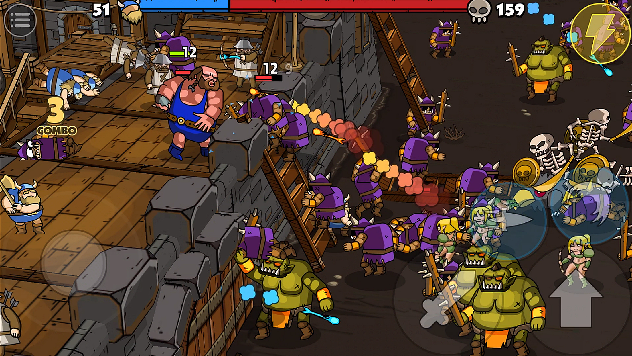 اسکرین شات 2 بازی Maximus 2: Fantasy Beat-Em-Up
