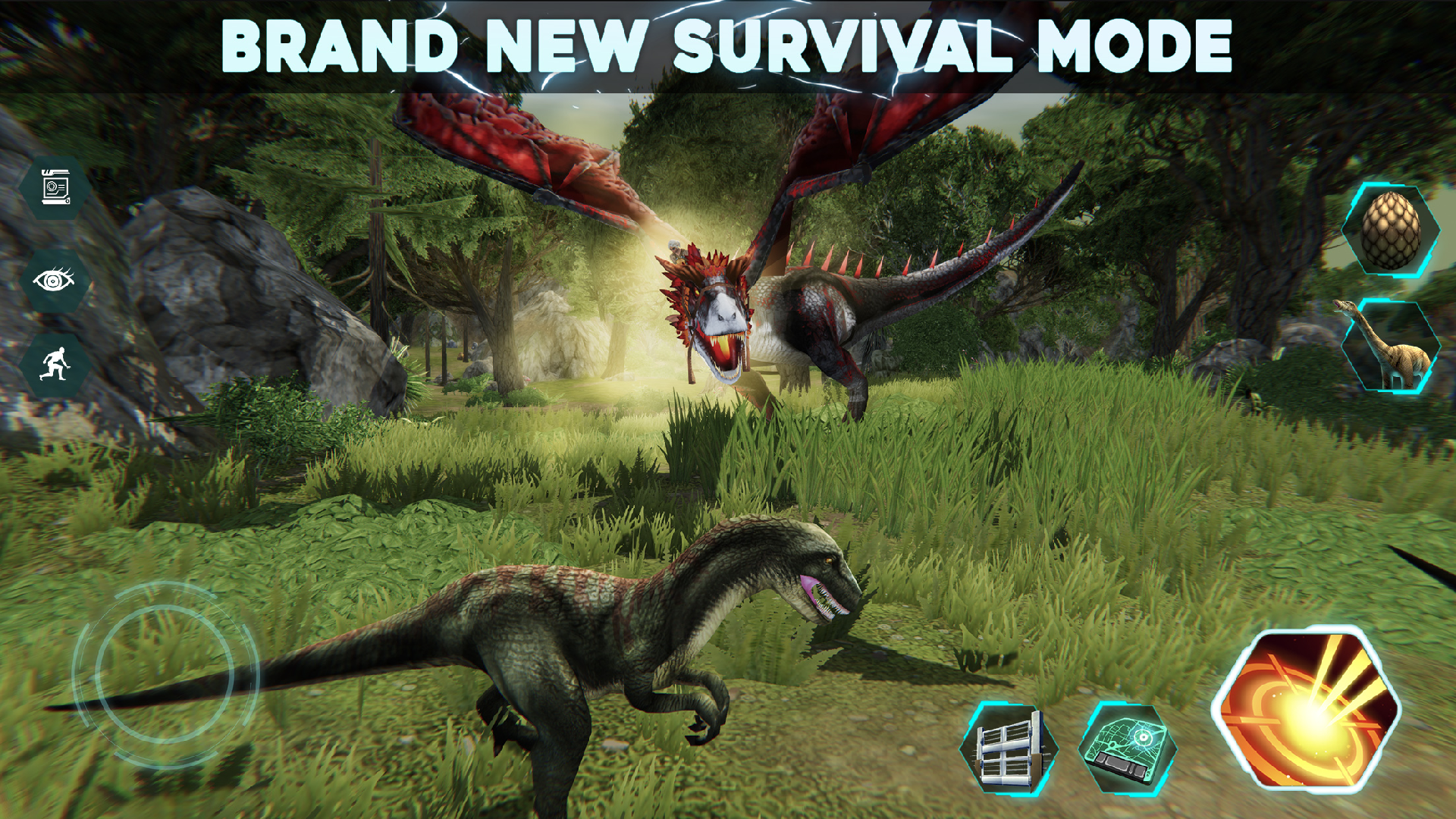 اسکرین شات 5 بازی Dino Tamers - Jurassic MMO