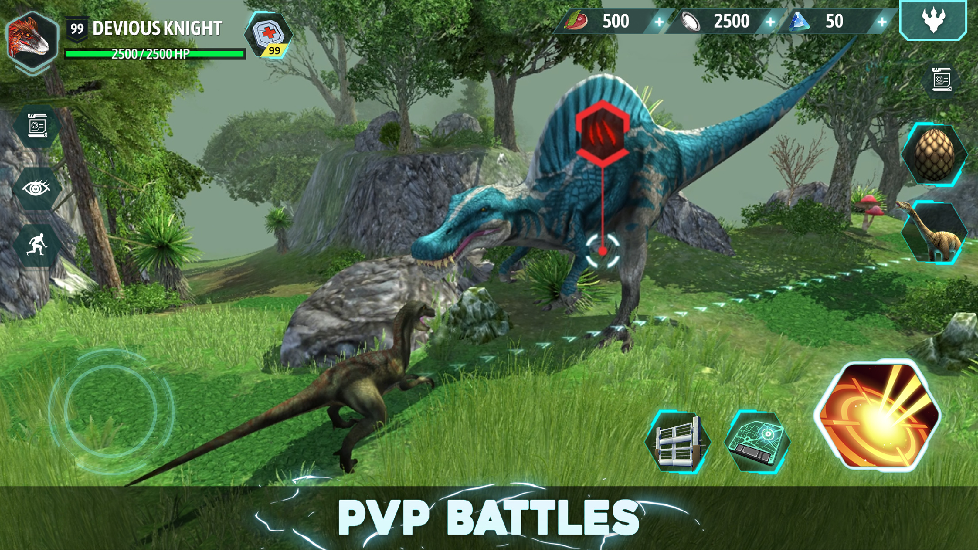 اسکرین شات 4 بازی Dino Tamers - Jurassic MMO
