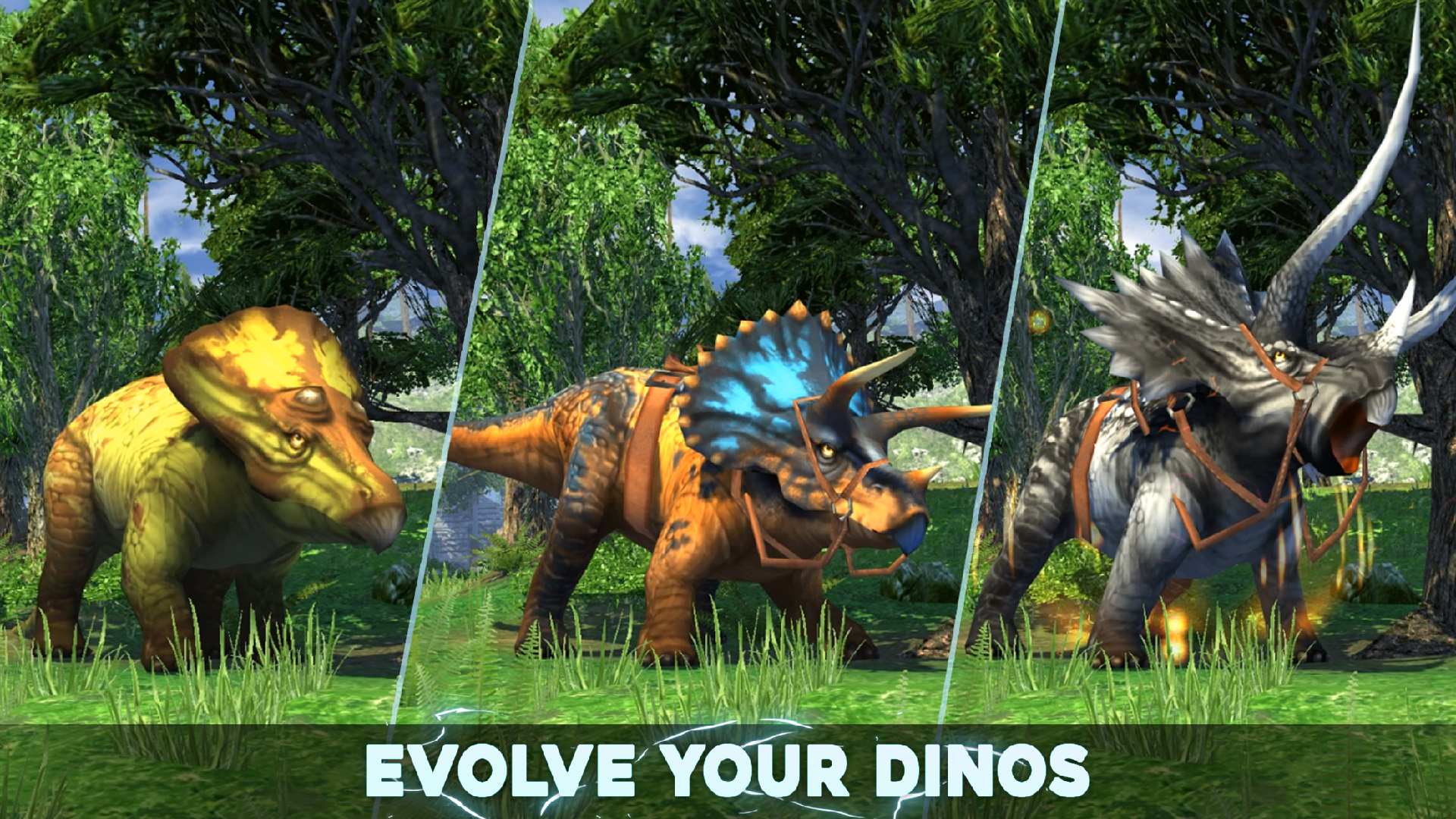 اسکرین شات 1 بازی Dino Tamers - Jurassic MMO