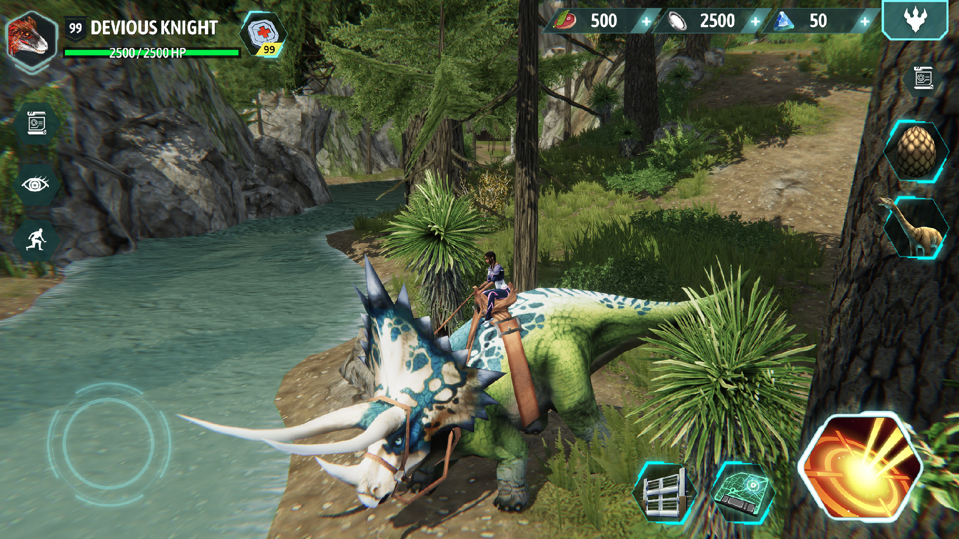 اسکرین شات 7 بازی Dino Tamers - Jurassic MMO
