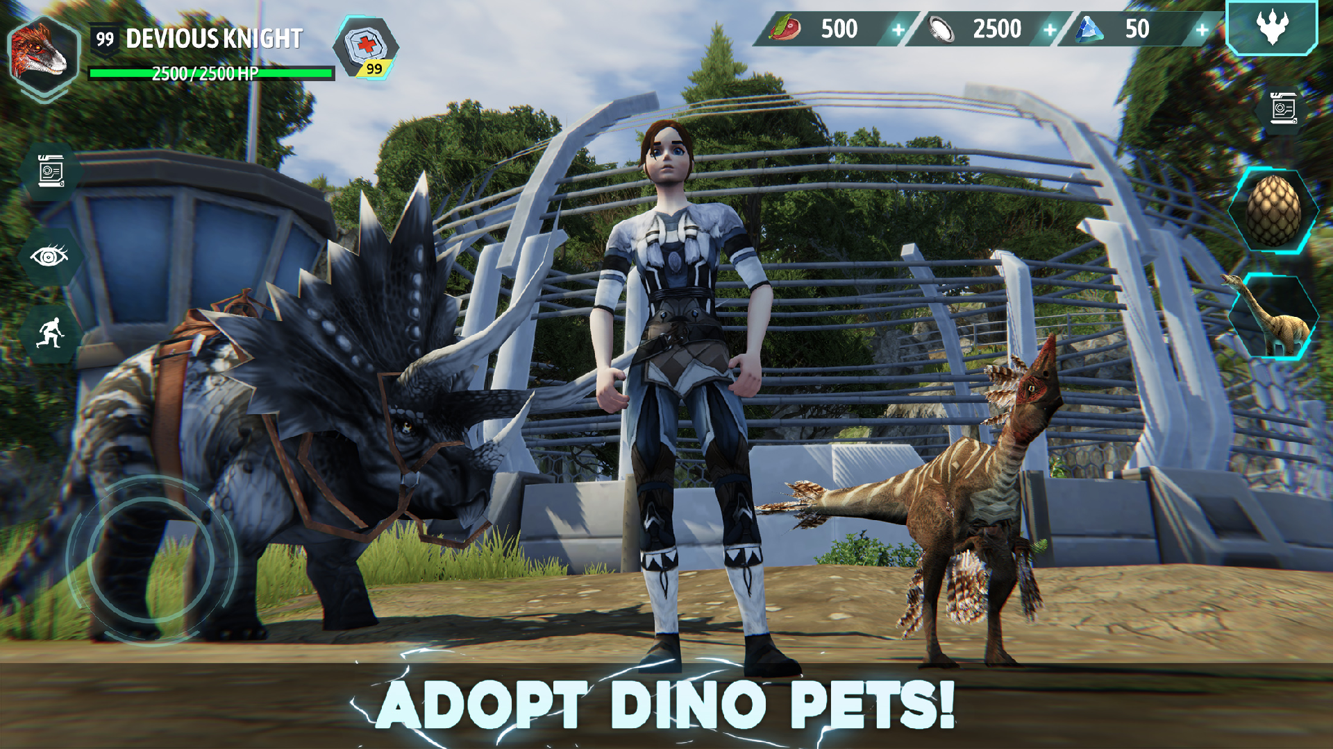 اسکرین شات 6 بازی Dino Tamers - Jurassic MMO