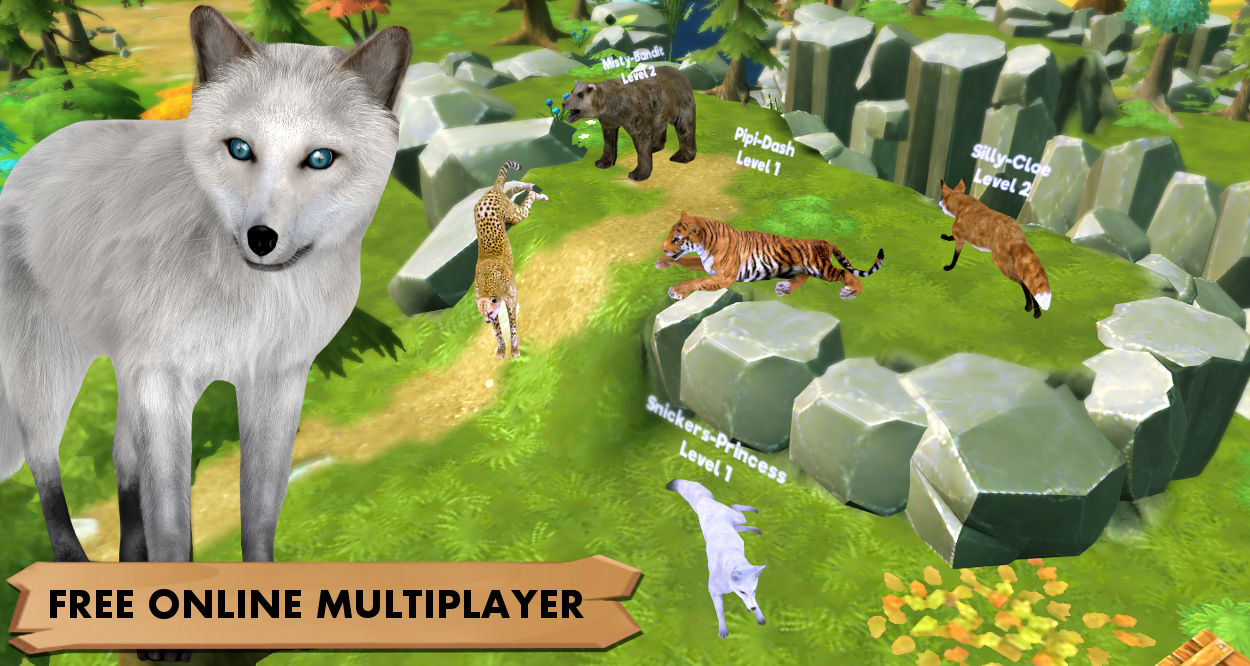اسکرین شات 2 بازی My Wild Pet: Online Animal Sim