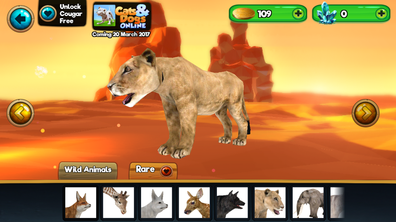 اسکرین شات 6 بازی My Wild Pet: Online Animal Sim