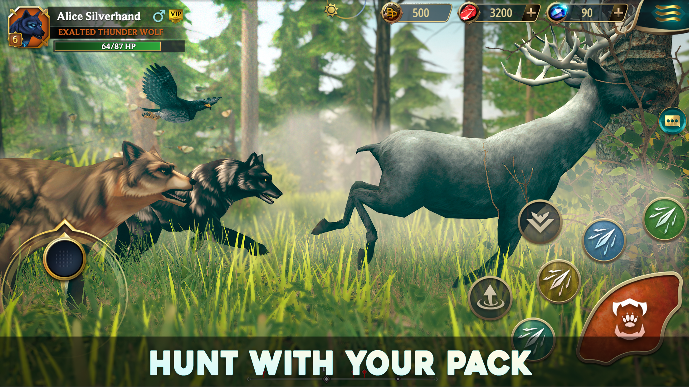 اسکرین شات 7 بازی Wolf Tales - Wild Animal Sim