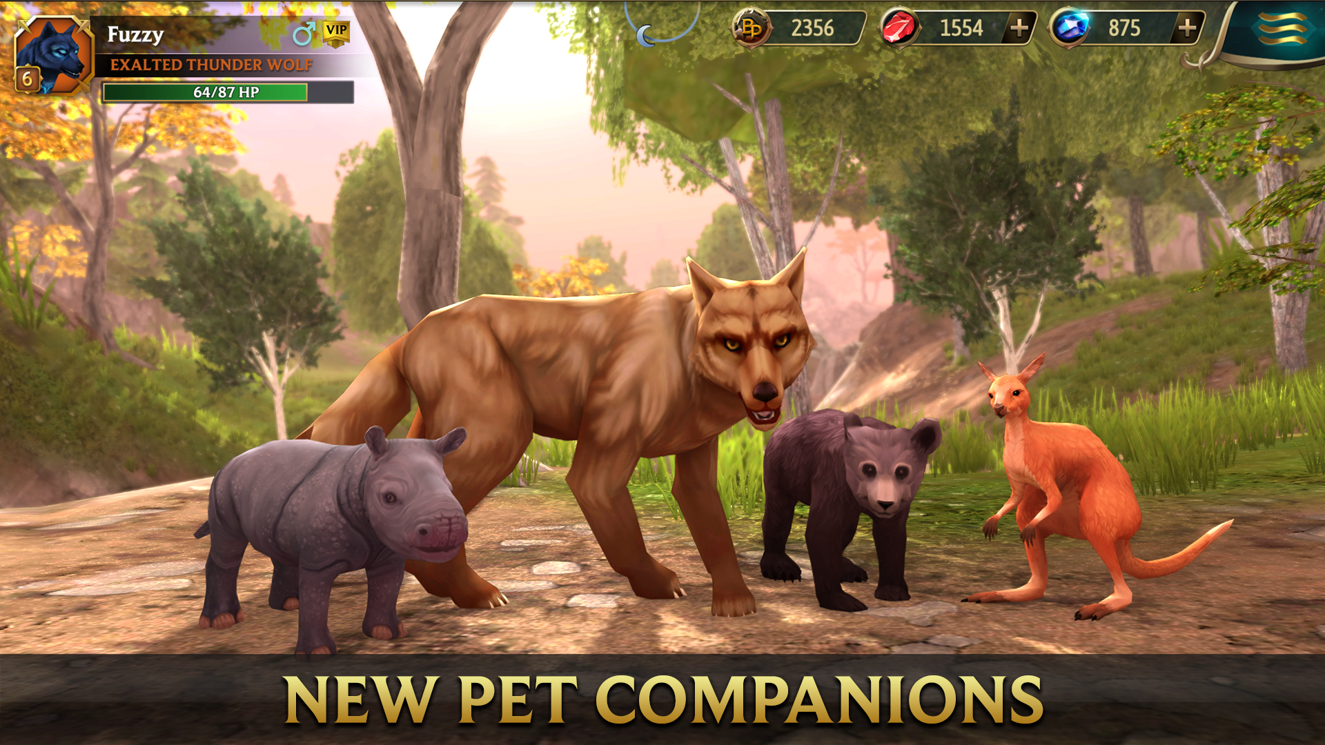 اسکرین شات 2 بازی Wolf Tales - Wild Animal Sim
