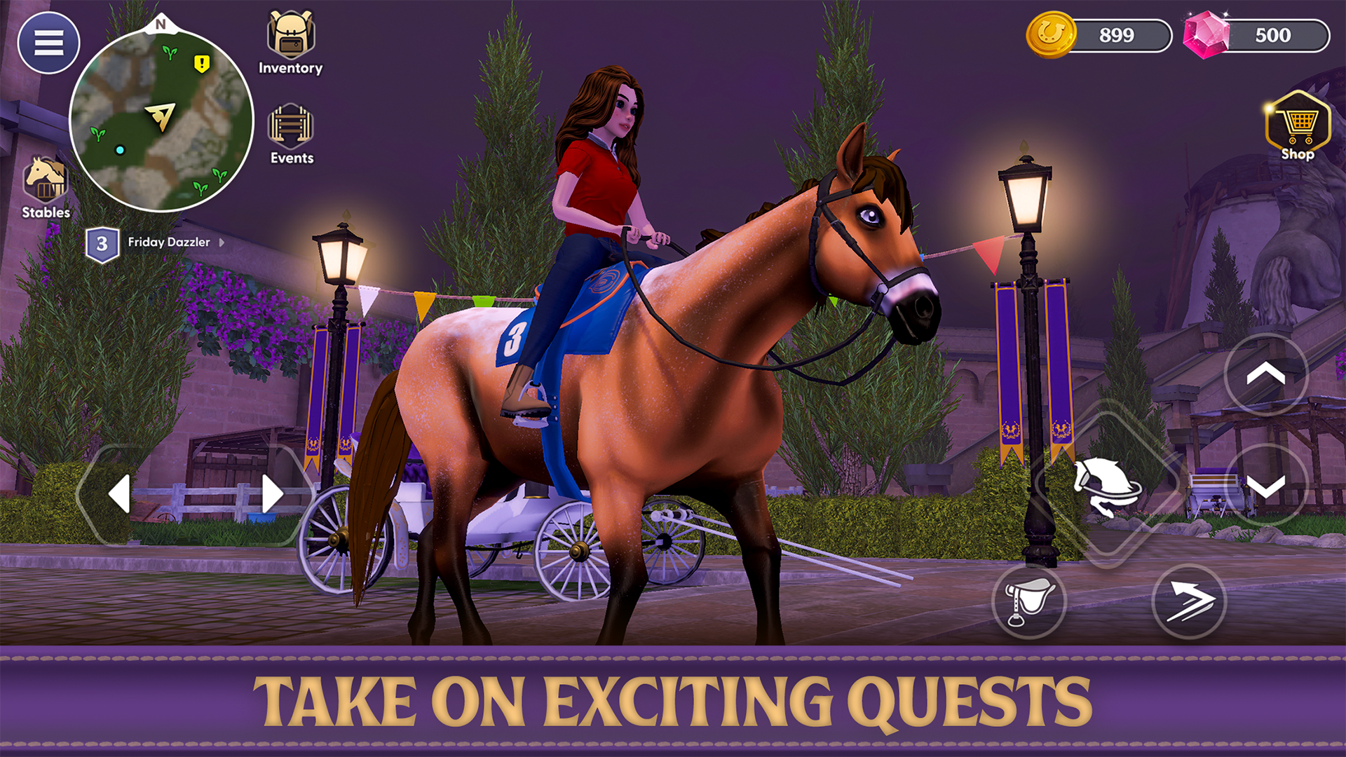 اسکرین شات 4 بازی Star Equestrian - Horse Ranch