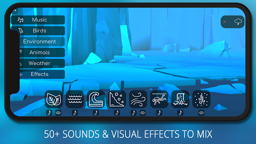 اسکرین شات 8 برنامه Relax Vistas - Sleep & Meditation Sounds & Rain