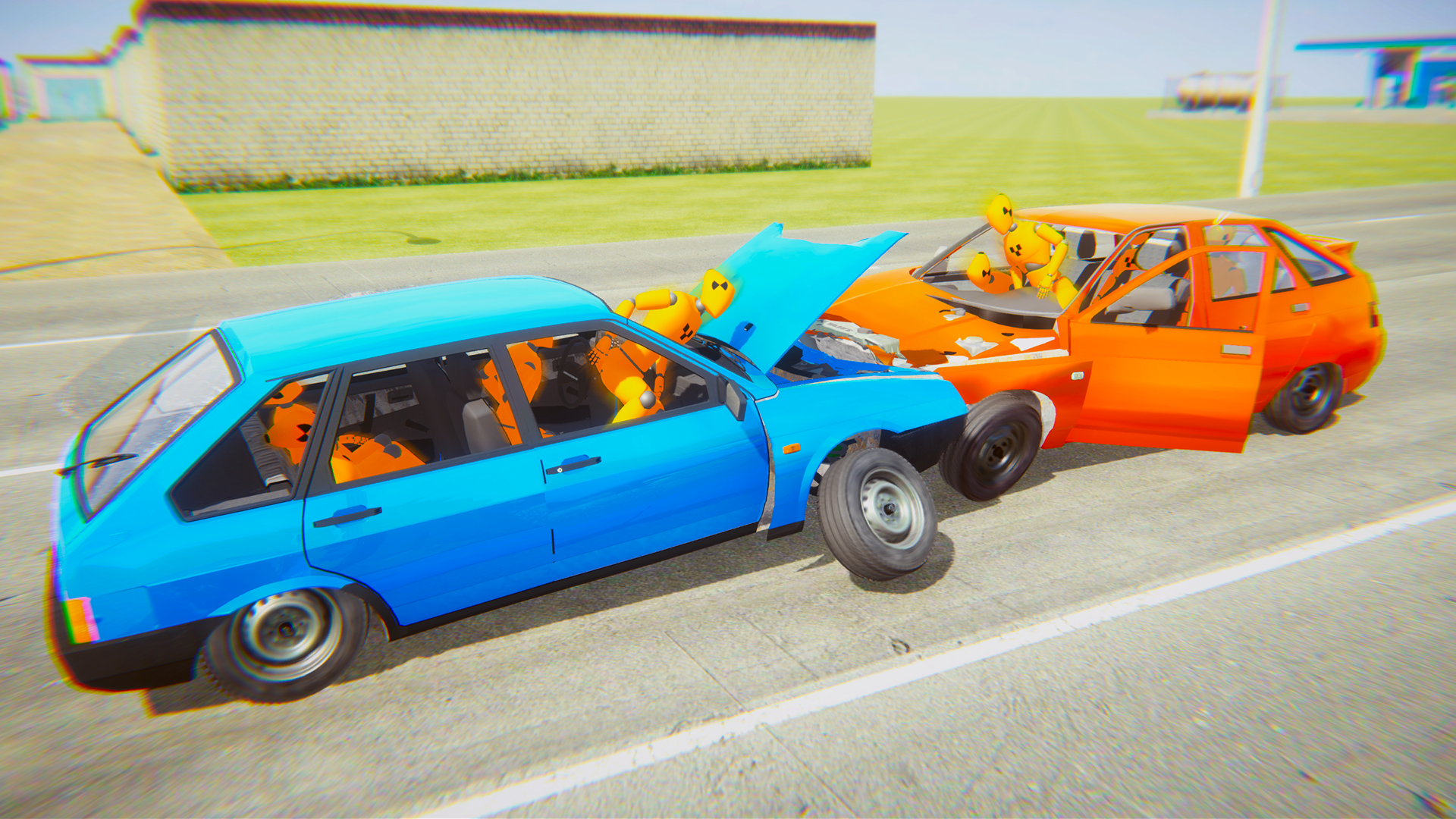 اسکرین شات 3 بازی VAZ Crash Test Simulator 2